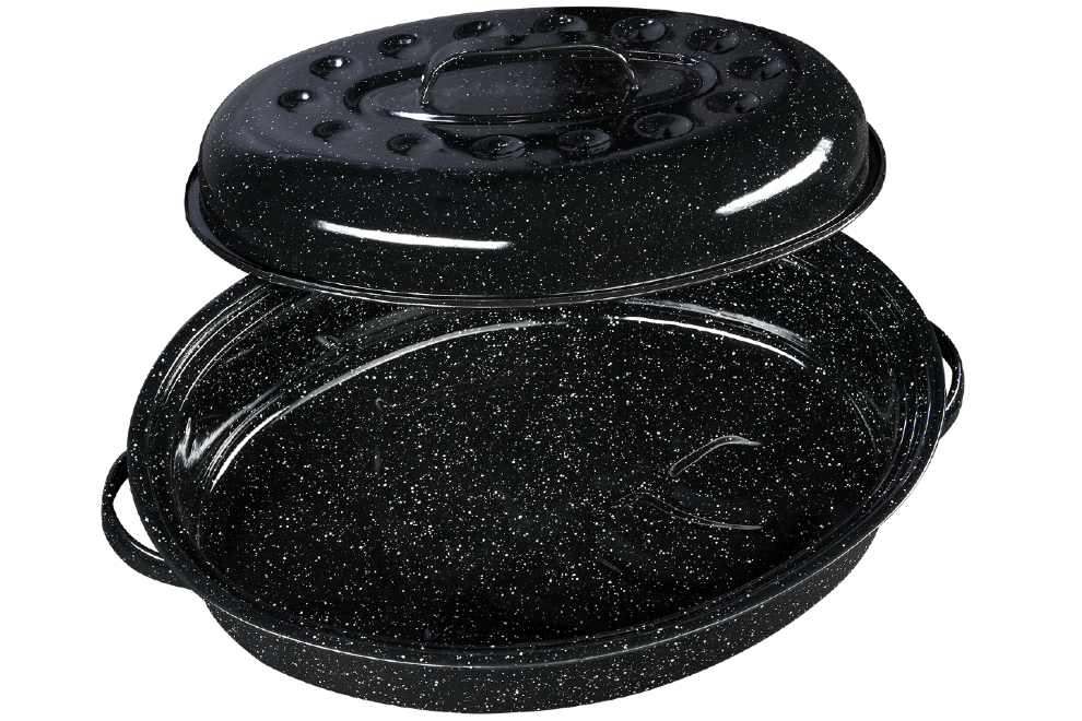 Covered Roaster Pan-Granite Ware Roasting Pan