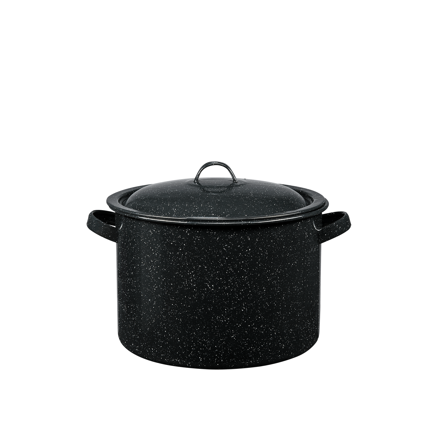 Grand Gourmet Stainless Steel Stock Pot with Glass Lid, 12 Quart